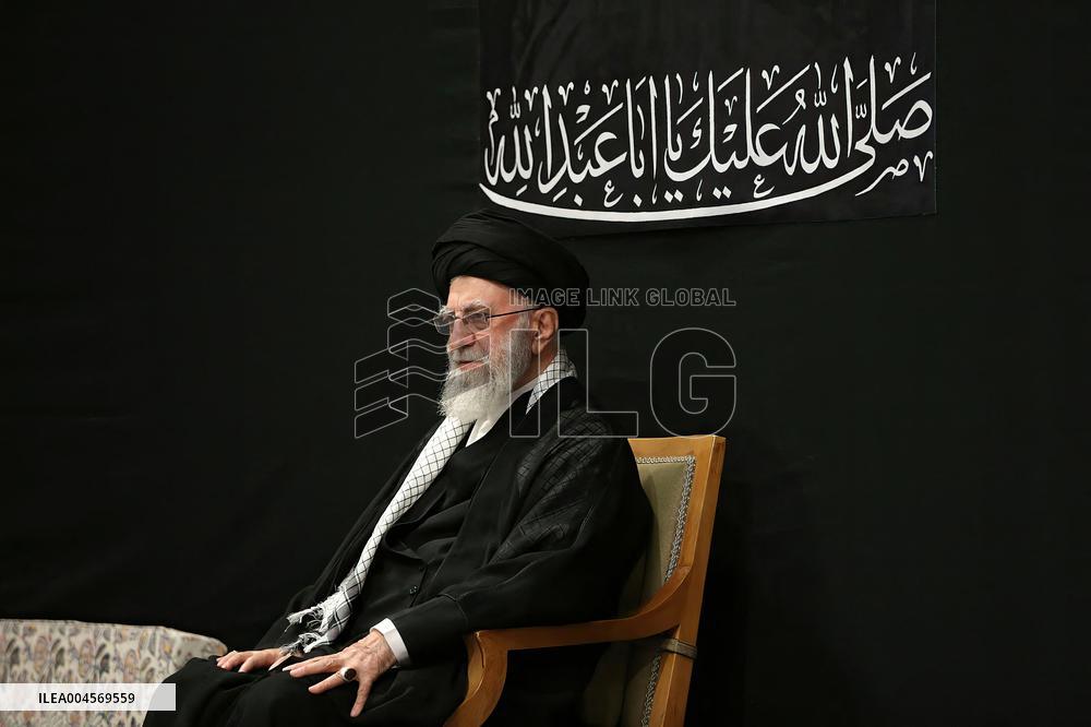 First Public Appearance Of Ayatollah Khamanei Since The Conflict With Israel - Iran