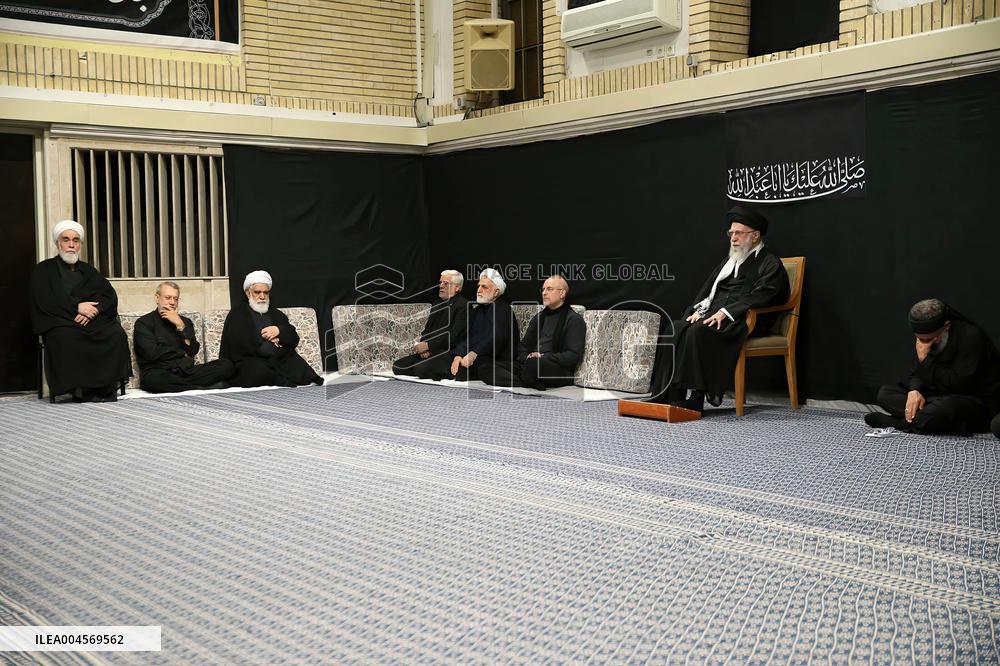 First Public Appearance Of Ayatollah Khamanei Since The Conflict With Israel - Iran