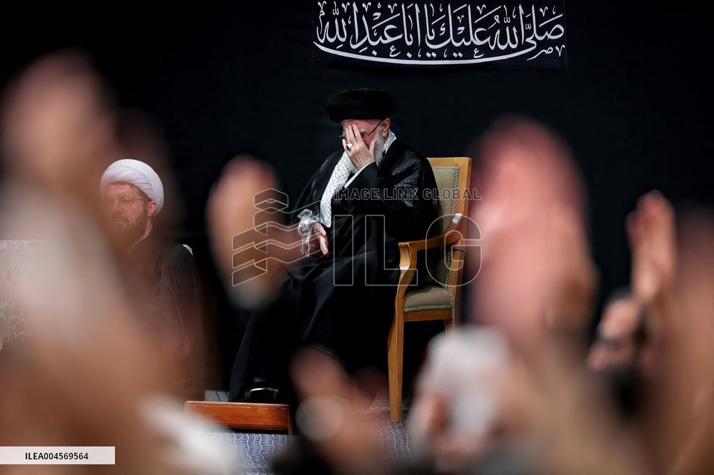 First Public Appearance Of Ayatollah Khamanei Since The Conflict With Israel - Iran