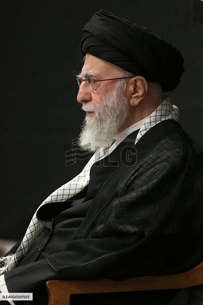 First Public Appearance Of Ayatollah Khamanei Since The Conflict With Israel - Iran