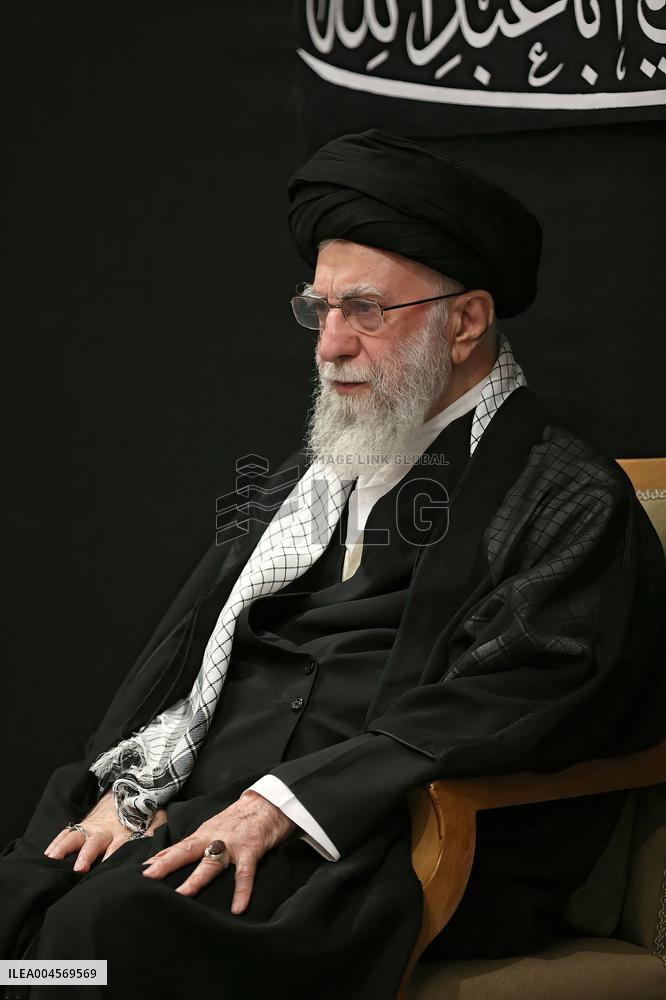 First Public Appearance Of Ayatollah Khamanei Since The Conflict With Israel - Iran