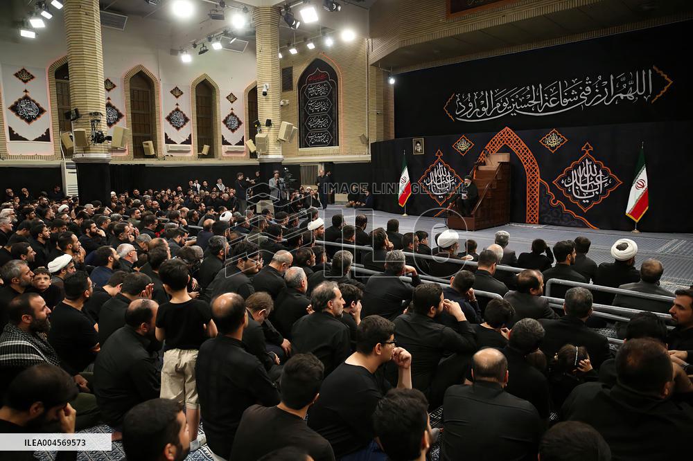 First Public Appearance Of Ayatollah Khamanei Since The Conflict With Israel - Iran