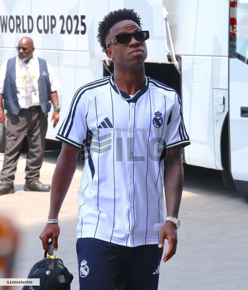 Real Madrid vs Dortmund - Arrival - FIFA Club World Cup - New Jersey