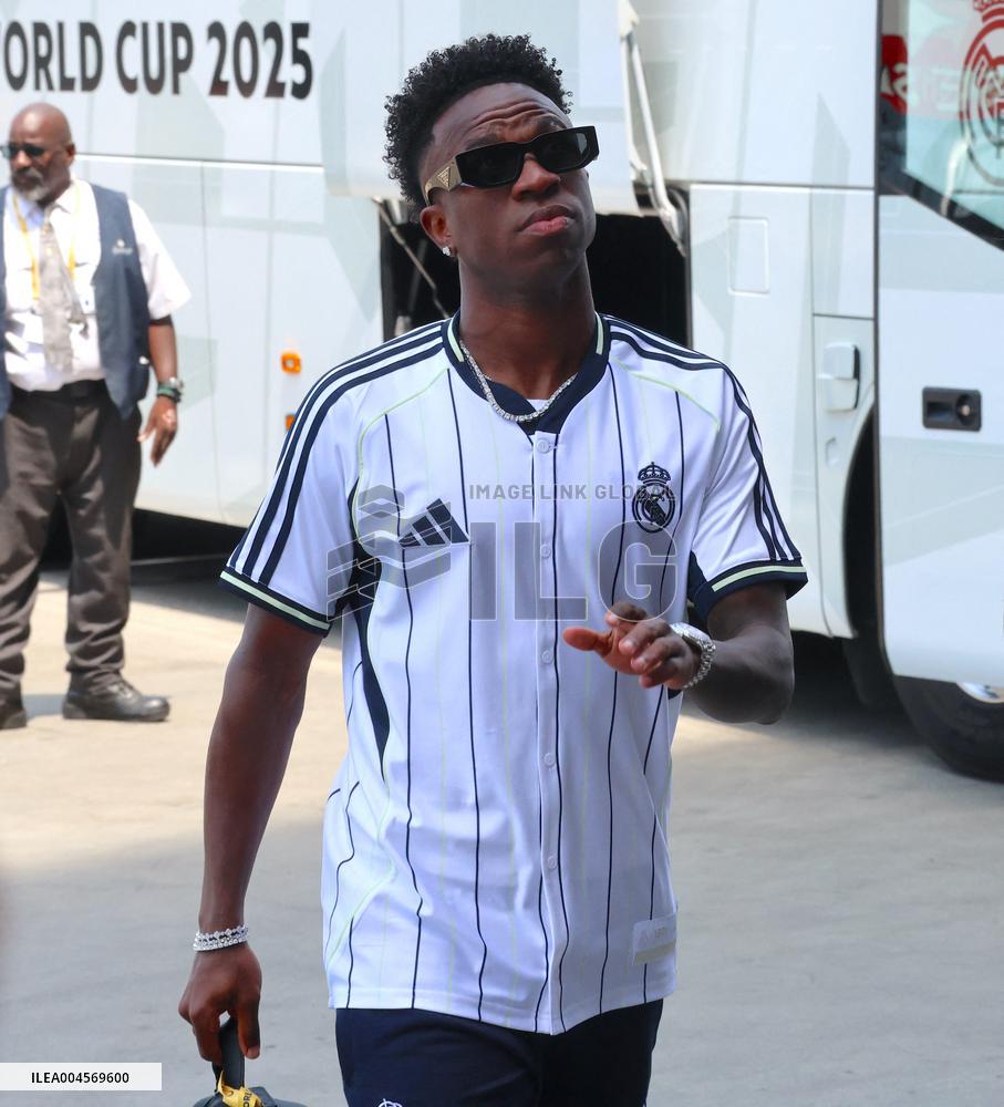 Real Madrid vs Dortmund - Arrival - FIFA Club World Cup - New Jersey