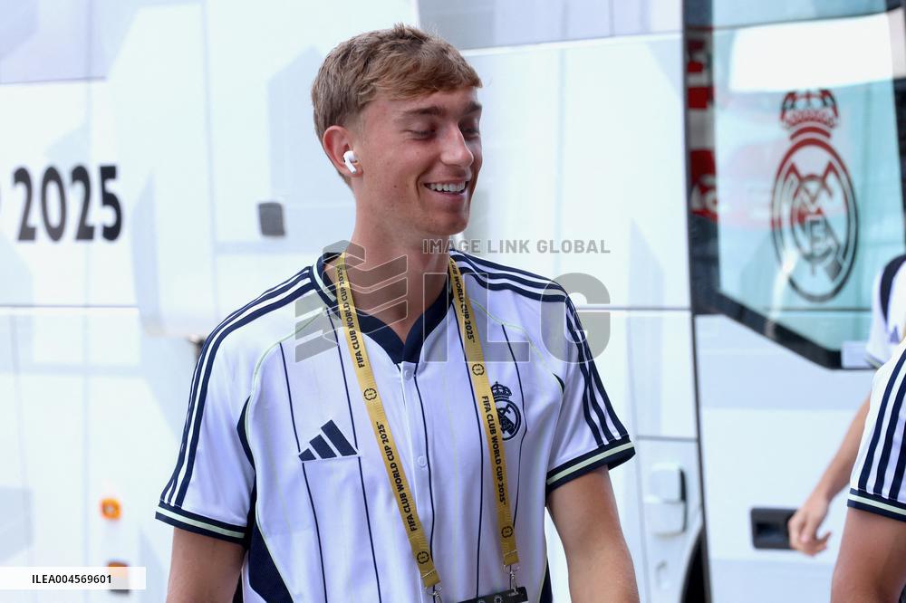 Real Madrid vs Dortmund - Arrival - FIFA Club World Cup - New Jersey