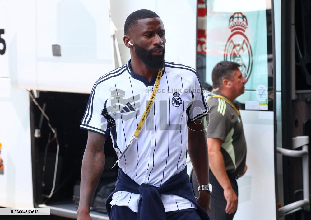 Real Madrid vs Dortmund - Arrival - FIFA Club World Cup - New Jersey