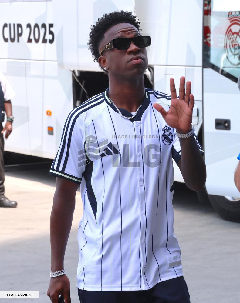 Real Madrid vs Dortmund - Arrival - FIFA Club World Cup - New Jersey