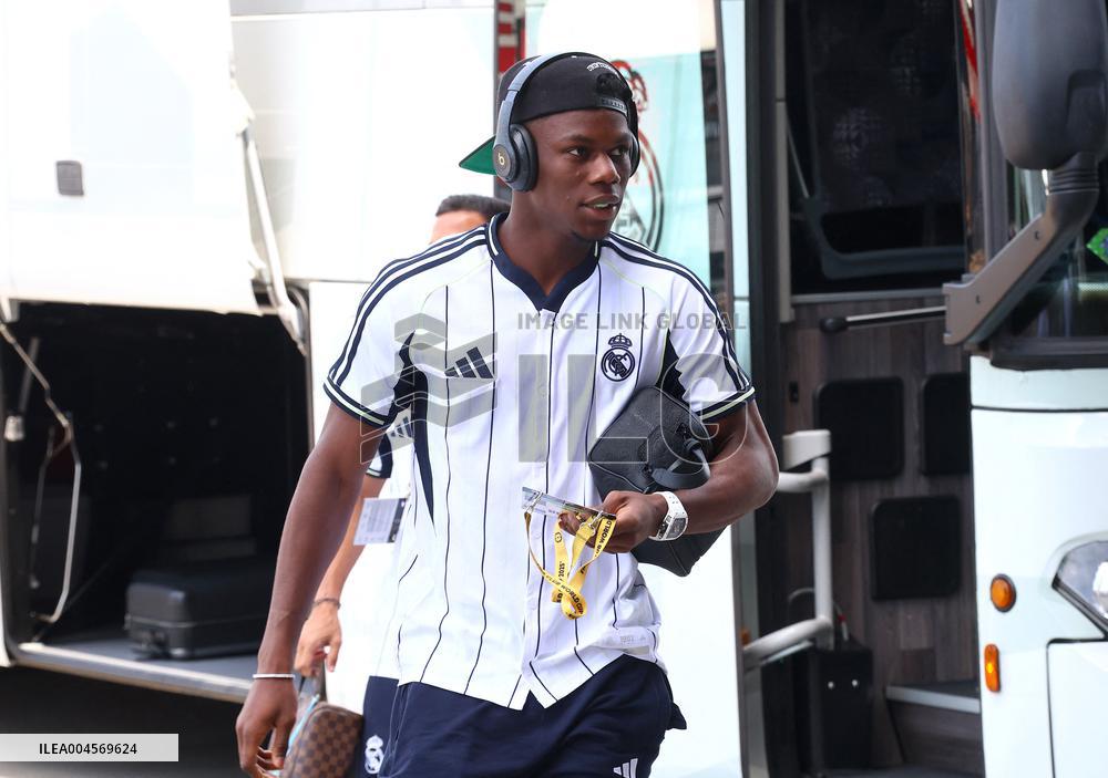 Real Madrid vs Dortmund - Arrival - FIFA Club World Cup - New Jersey