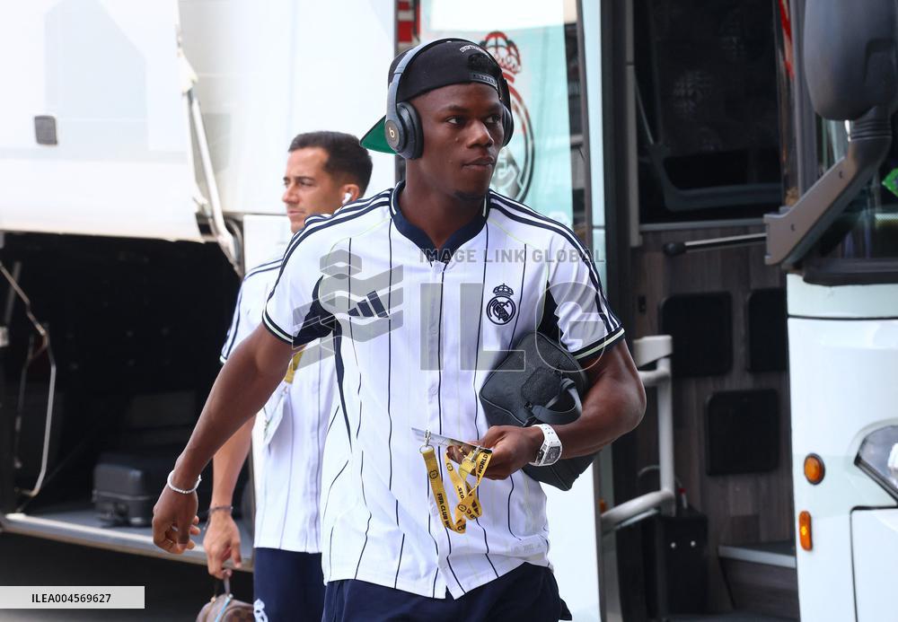 Real Madrid vs Dortmund - Arrival - FIFA Club World Cup - New Jersey