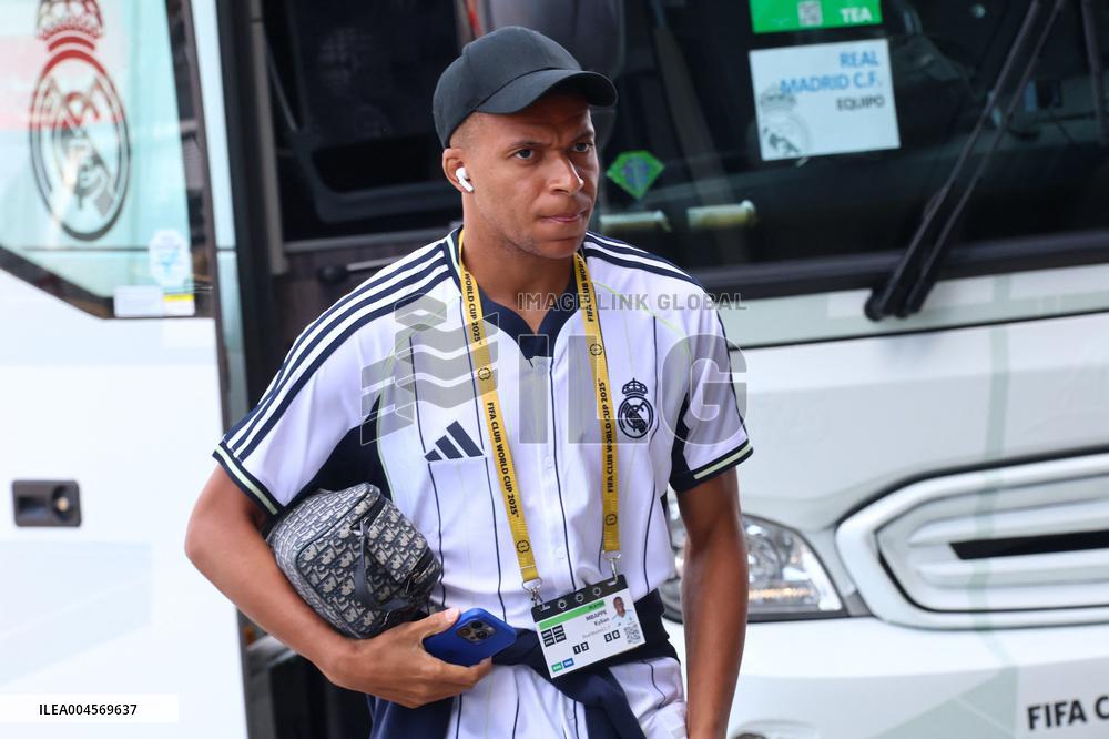Real Madrid vs Dortmund - Arrival - FIFA Club World Cup - New Jersey