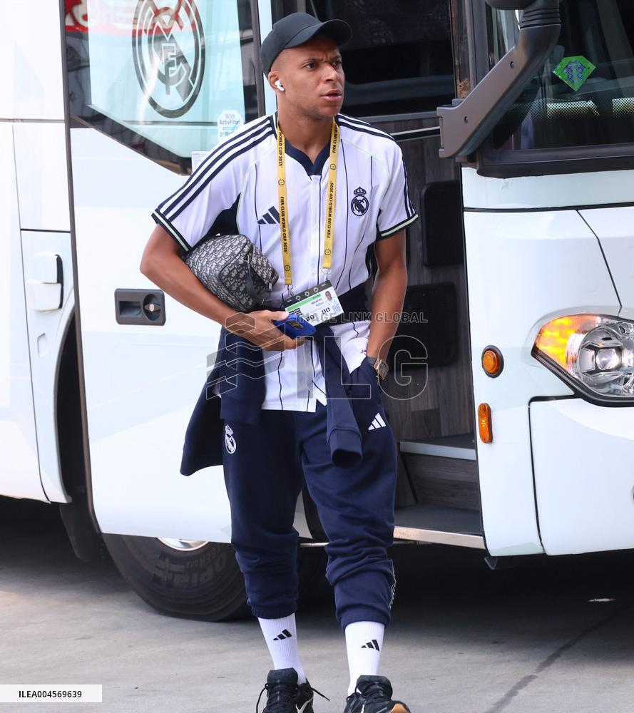 Real Madrid vs Dortmund - Arrival - FIFA Club World Cup - New Jersey
