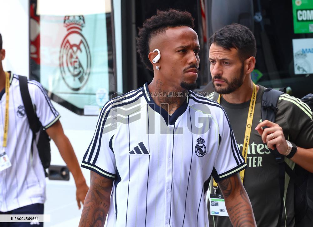 Real Madrid vs Dortmund - Arrival - FIFA Club World Cup - New Jersey