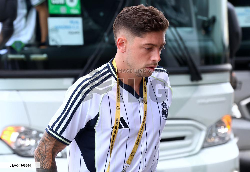 Real Madrid vs Dortmund - Arrival - FIFA Club World Cup - New Jersey