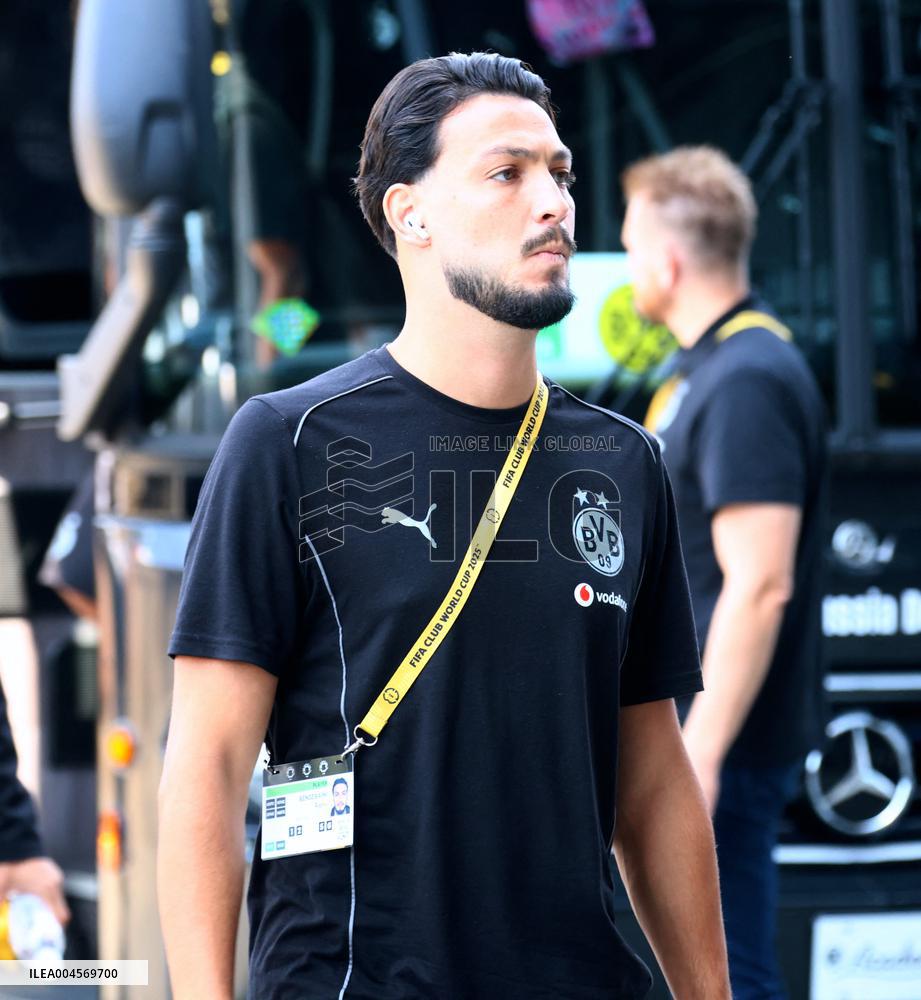 Real Madrid vs Dortmund - Arrival - FIFA Club World Cup - New Jersey