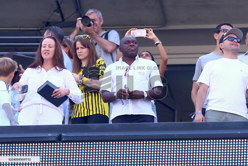 Celebrities at The Real Madrid VS Dortmnund - FIFA Club World Cup - New Jersey