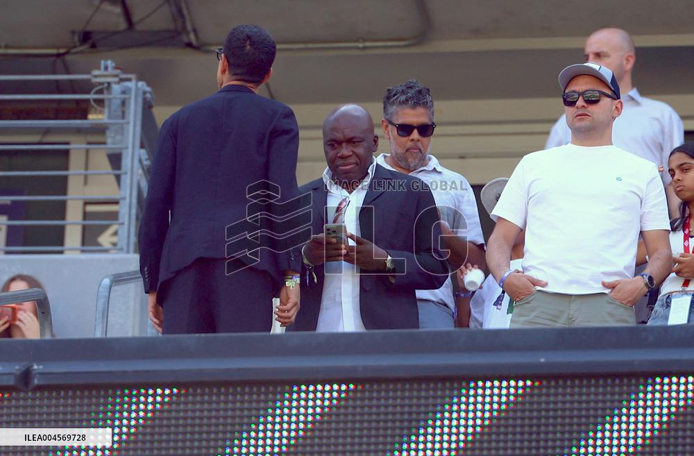 Celebrities at The Real Madrid VS Dortmnund - FIFA Club World Cup - New Jersey