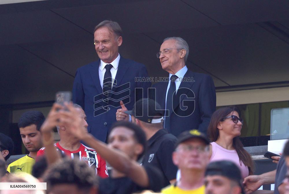 Celebrities at The Real Madrid VS Dortmnund - FIFA Club World Cup - New Jersey