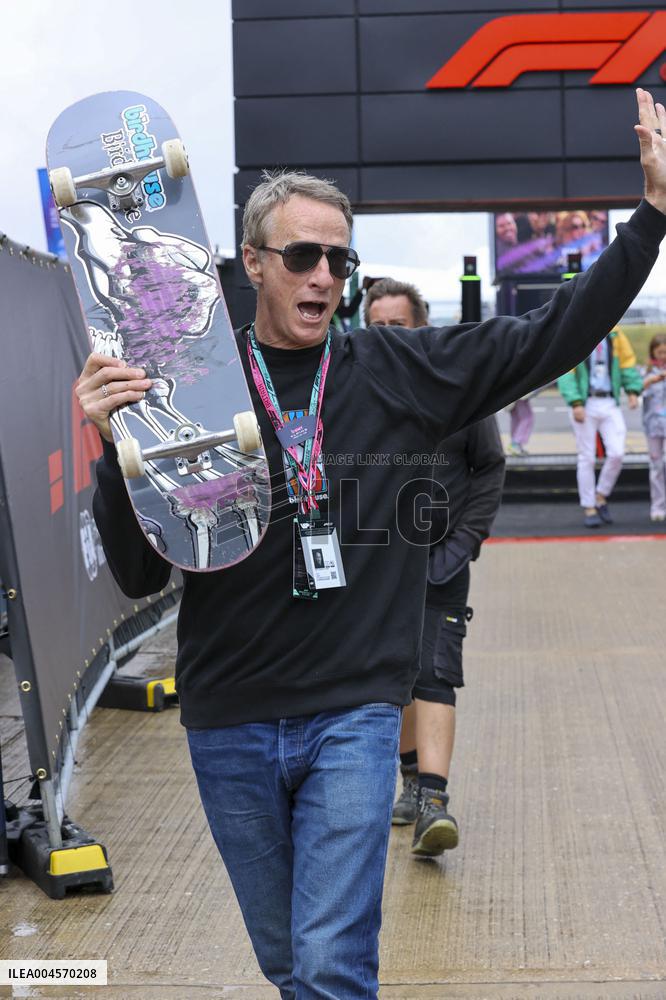 Tony Hawk At F1 British Grand Prix 2025 - UK