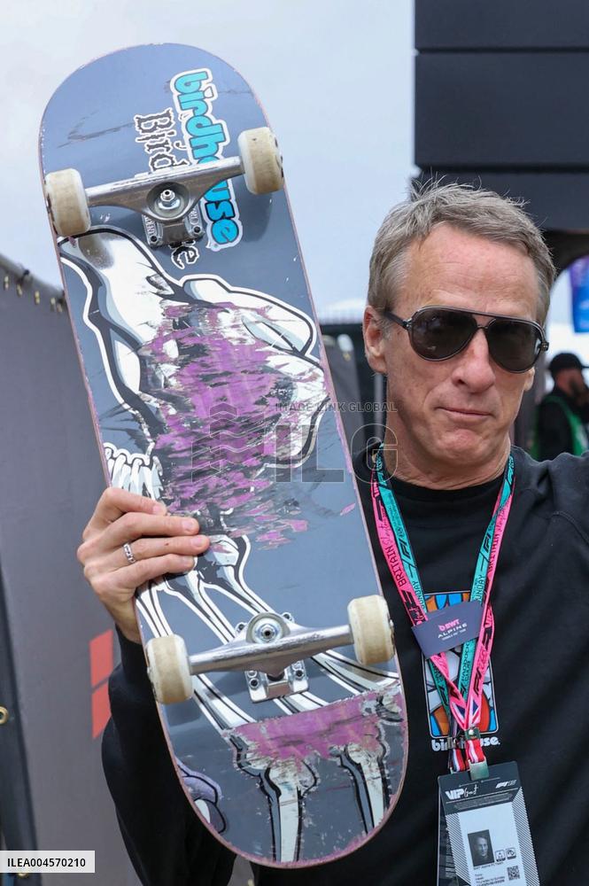 Tony Hawk At F1 British Grand Prix 2025 - UK