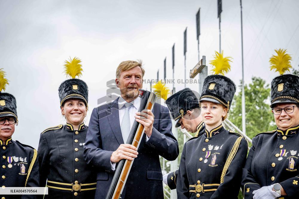 The King Opens the Old Limburg Archers Festival - Netherlands