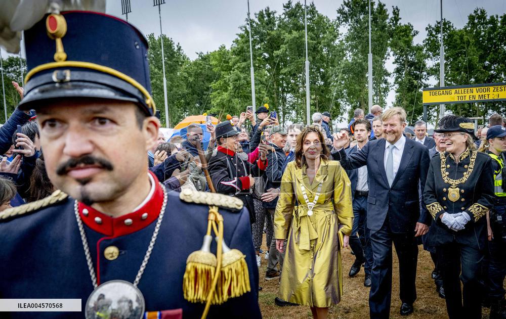 The King Opens the Old Limburg Archers Festival - Netherlands