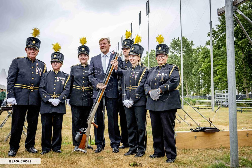 The King Opens the Old Limburg Archers Festival - Netherlands