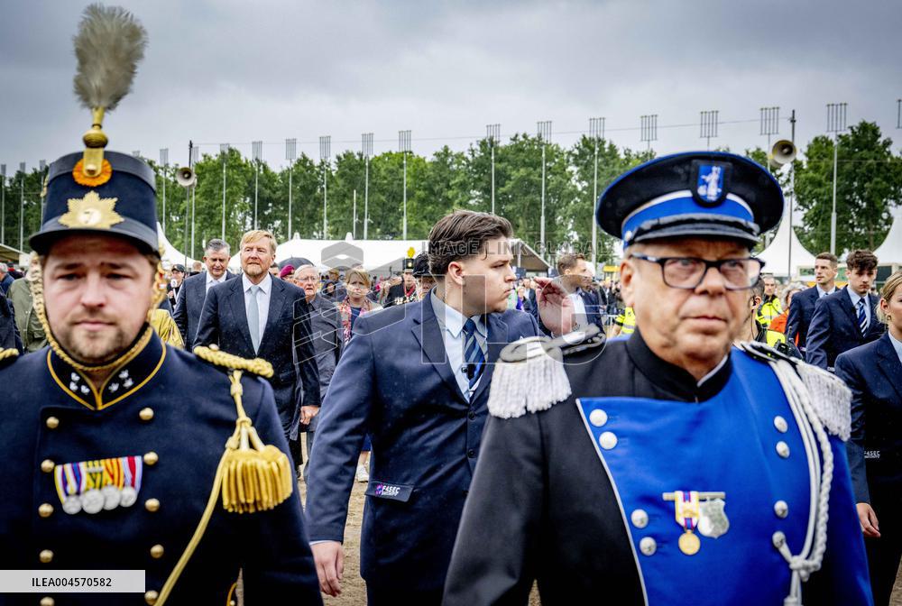 The King Opens the Old Limburg Archers Festival - Netherlands