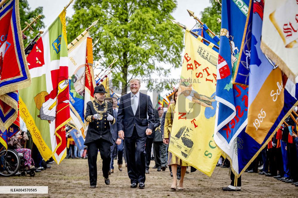 The King Opens the Old Limburg Archers Festival - Netherlands