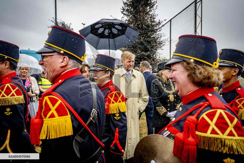 The King Opens the Old Limburg Archers Festival - Netherlands