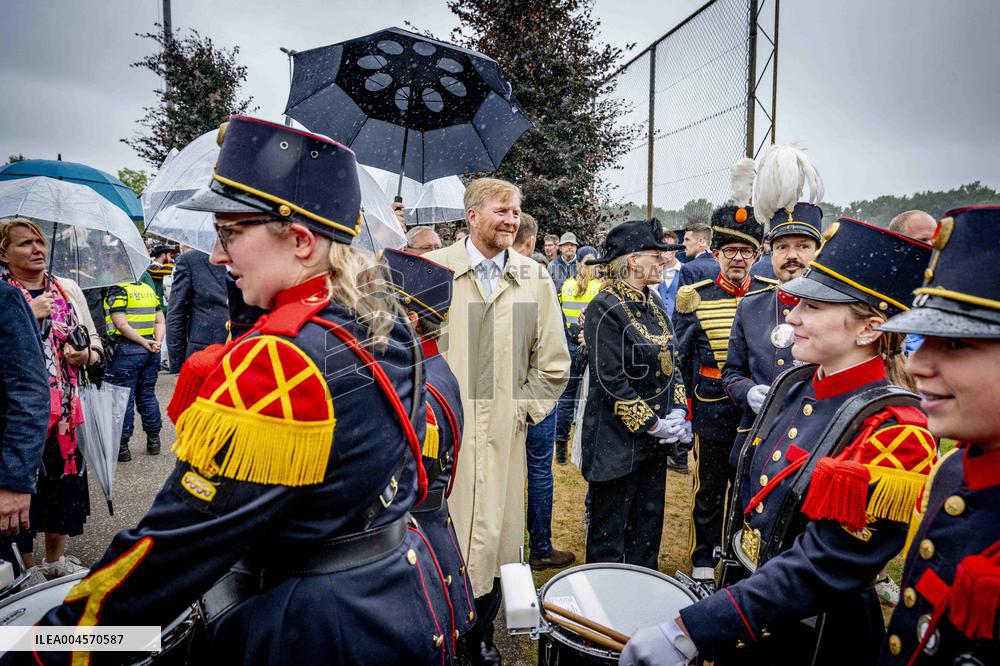 The King Opens the Old Limburg Archers Festival - Netherlands
