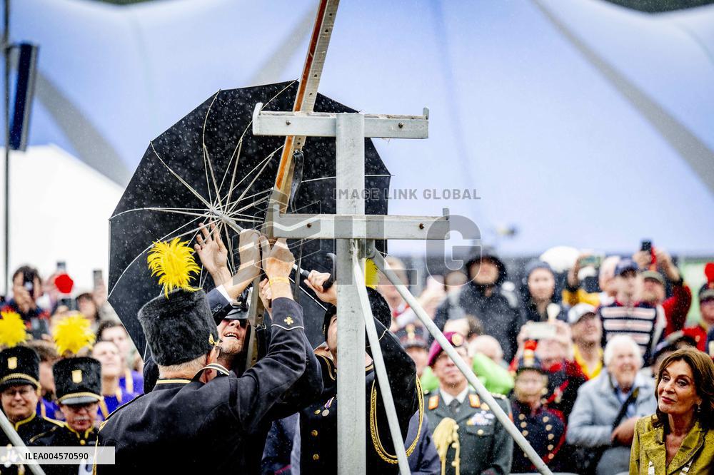 The King Opens the Old Limburg Archers Festival - Netherlands
