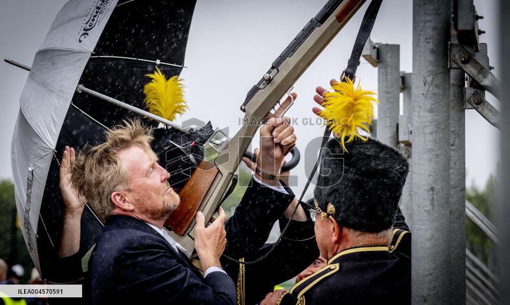 The King Opens the Old Limburg Archers Festival - Netherlands