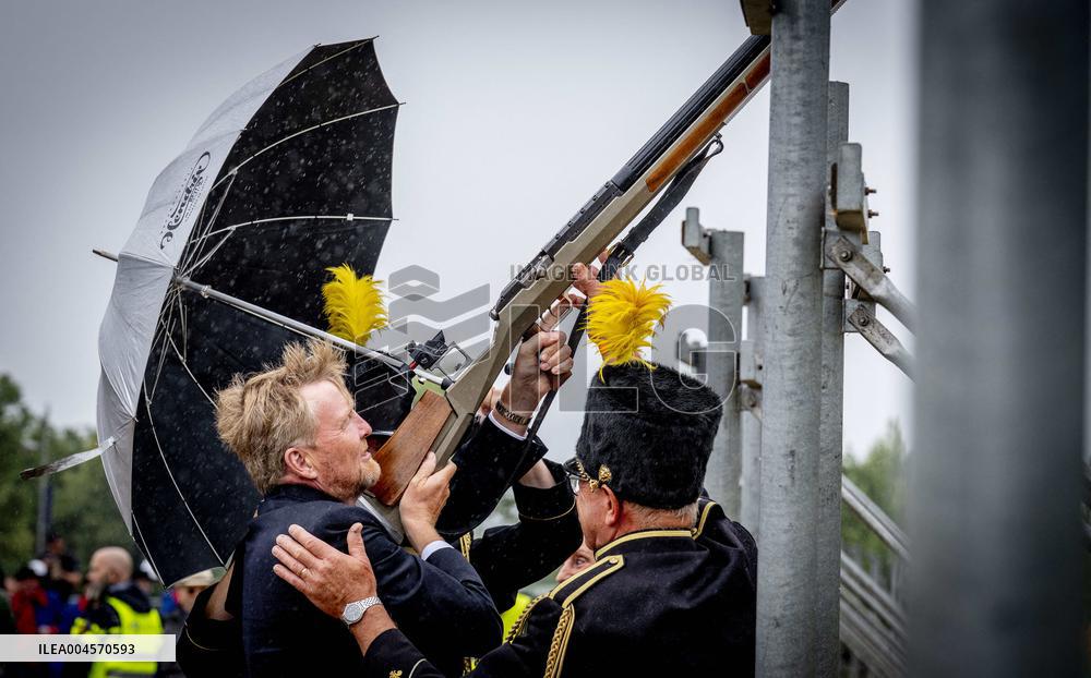 The King Opens the Old Limburg Archers Festival - Netherlands