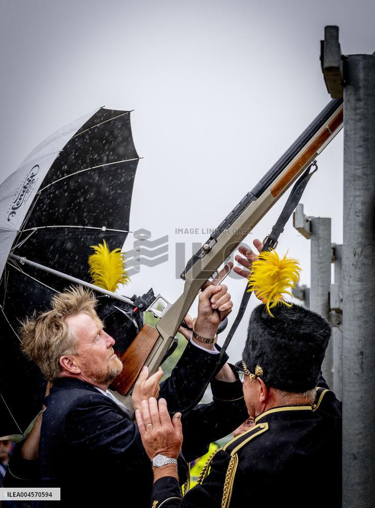 The King Opens the Old Limburg Archers Festival - Netherlands