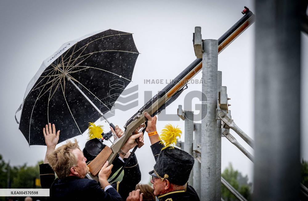The King Opens the Old Limburg Archers Festival - Netherlands