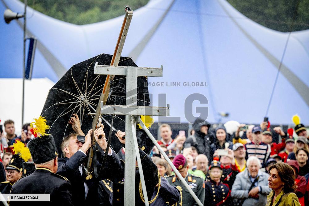 The King Opens the Old Limburg Archers Festival - Netherlands