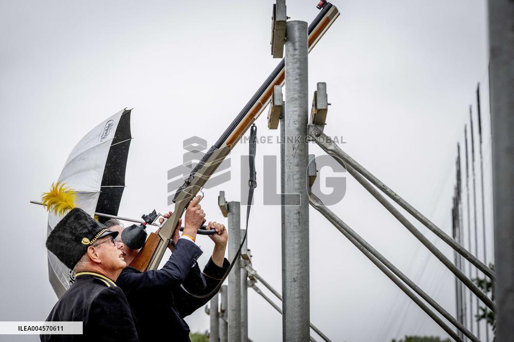 The King Opens the Old Limburg Archers Festival - Netherlands