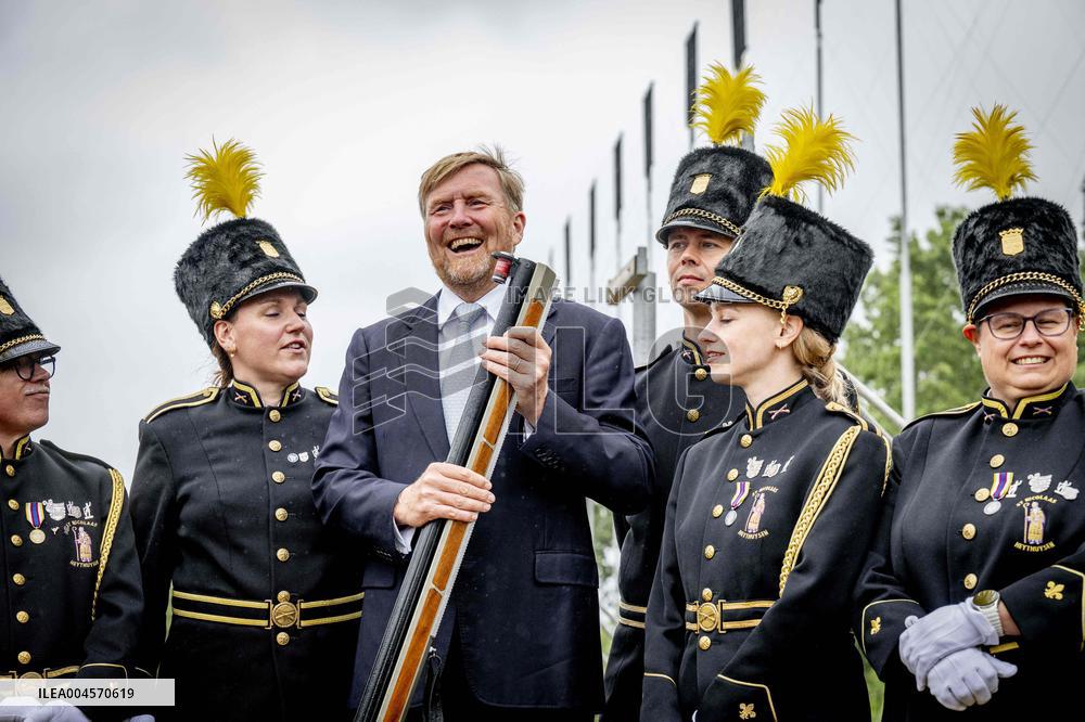 The King Opens the Old Limburg Archers Festival - Netherlands