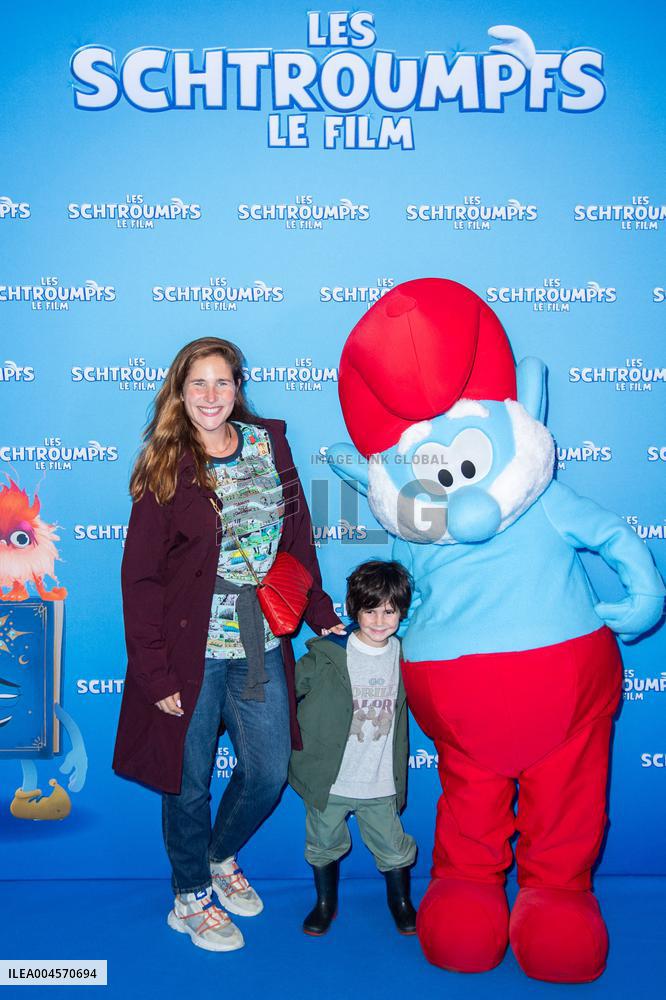 Les Schtroumpfs Le Film Premiere Paris