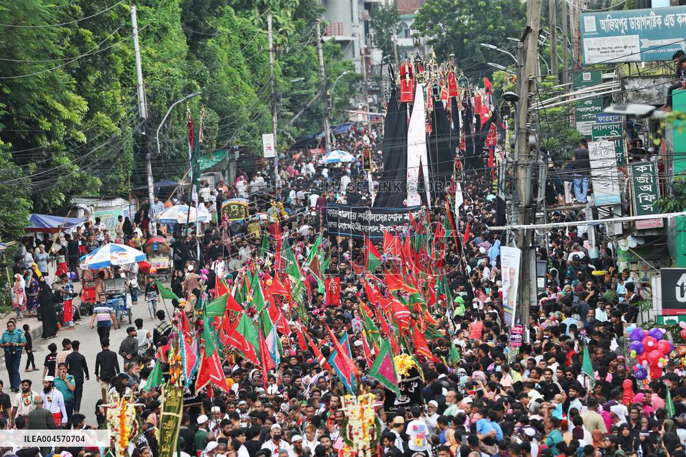 Shiite Muslims Muharram Observation - Dhaka