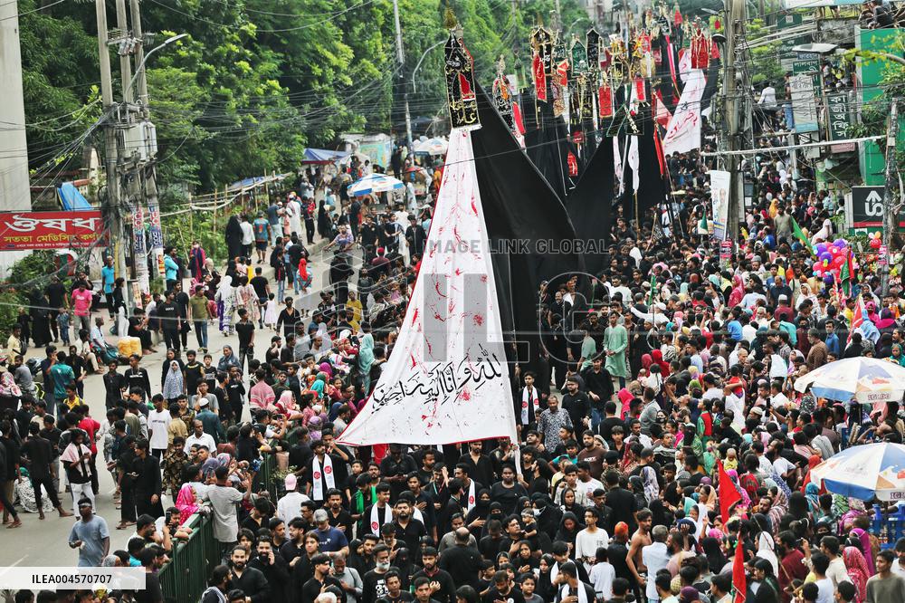 Shiite Muslims Muharram Observation - Dhaka