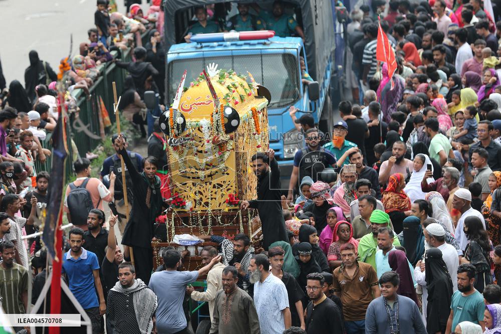 Shiite Muslims Muharram Observation - Dhaka