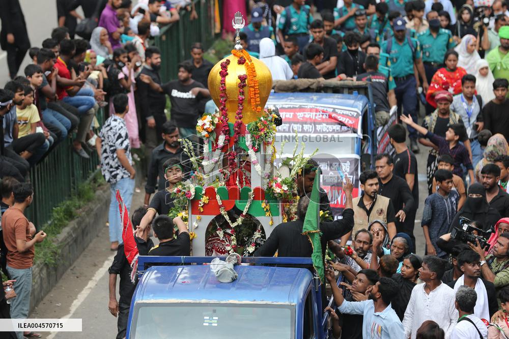 Shiite Muslims Muharram Observation - Dhaka