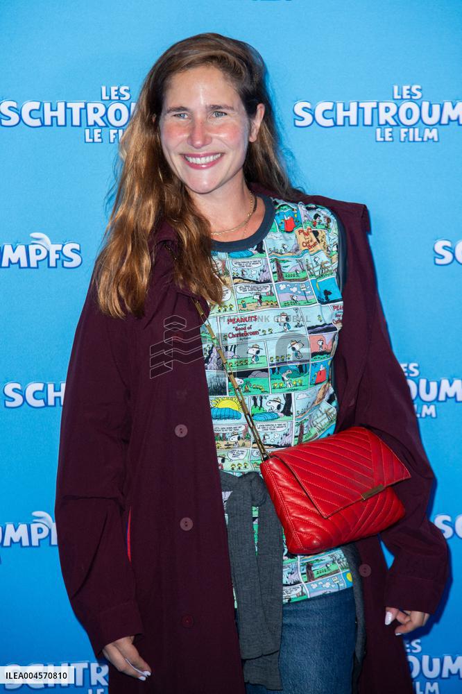 Les Schtroumpfs Le Film Premiere Paris