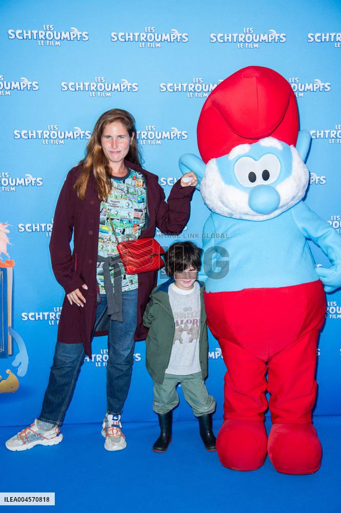 Les Schtroumpfs Le Film Premiere Paris
