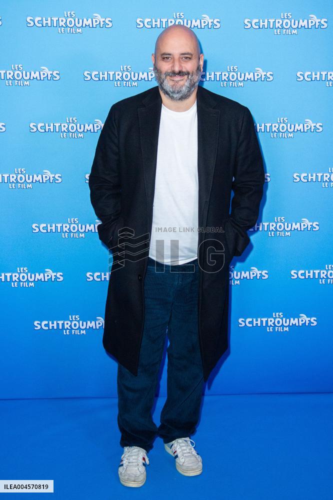 Les Schtroumpfs Le Film Premiere Paris
