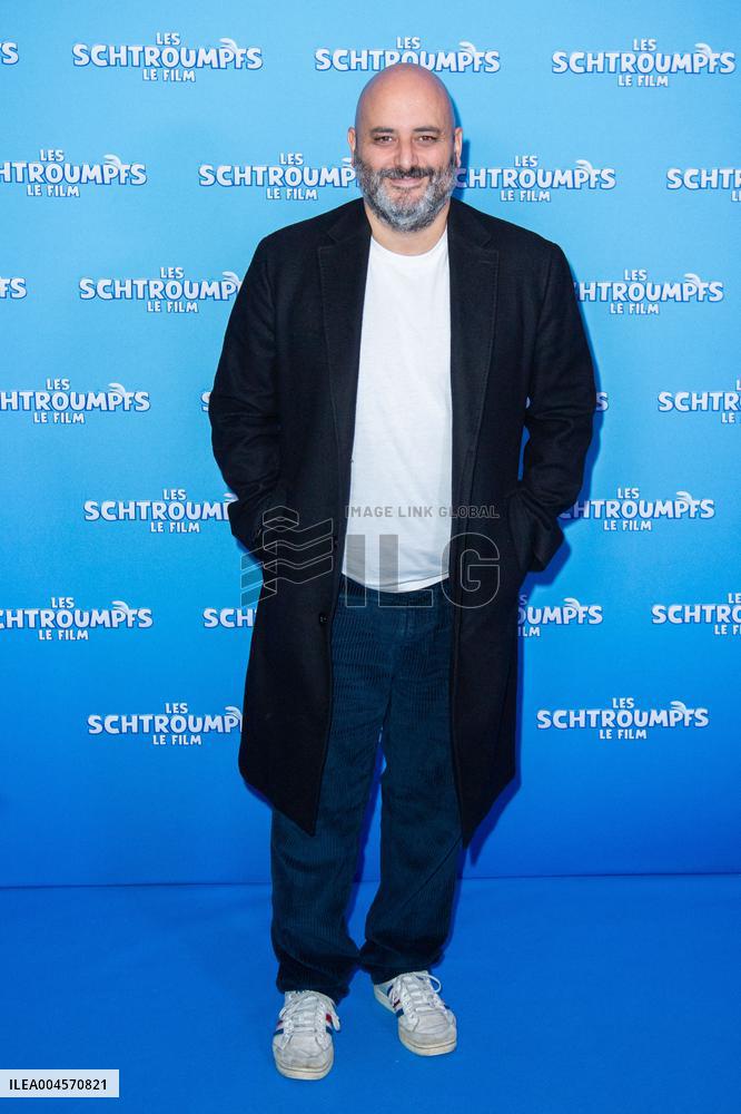 Les Schtroumpfs Le Film Premiere Paris