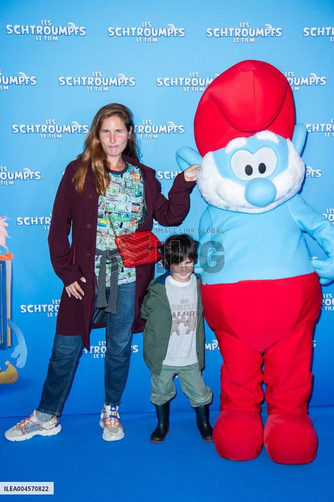 Les Schtroumpfs Le Film Premiere Paris