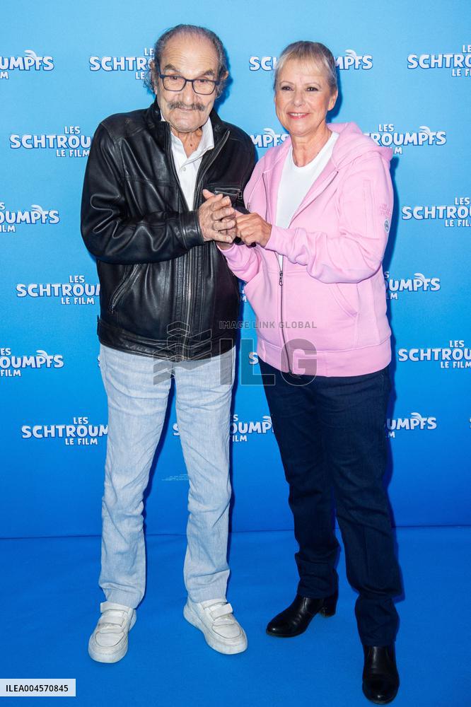 Les Schtroumpfs Le Film Premiere Paris