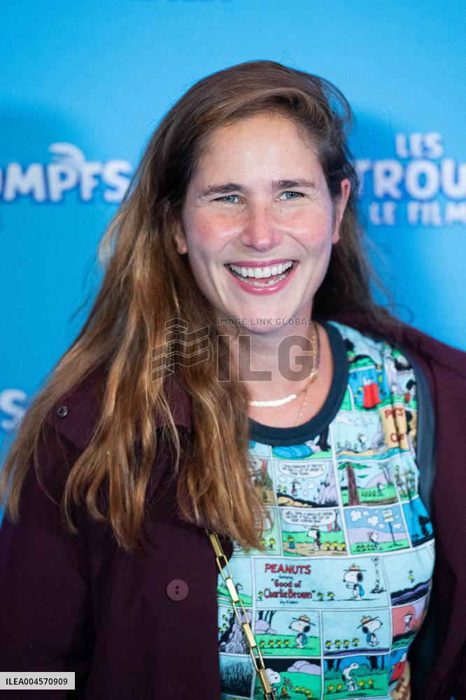 Les Schtroumpfs Le Film Premiere Paris